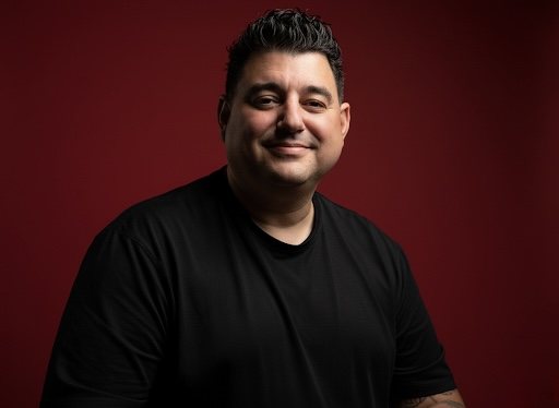 Studio portrait of DJ Galiffa